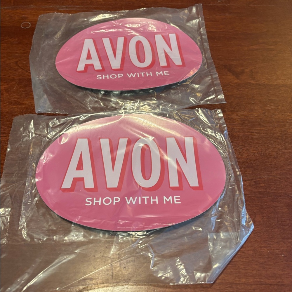 AVON car magnets NWT